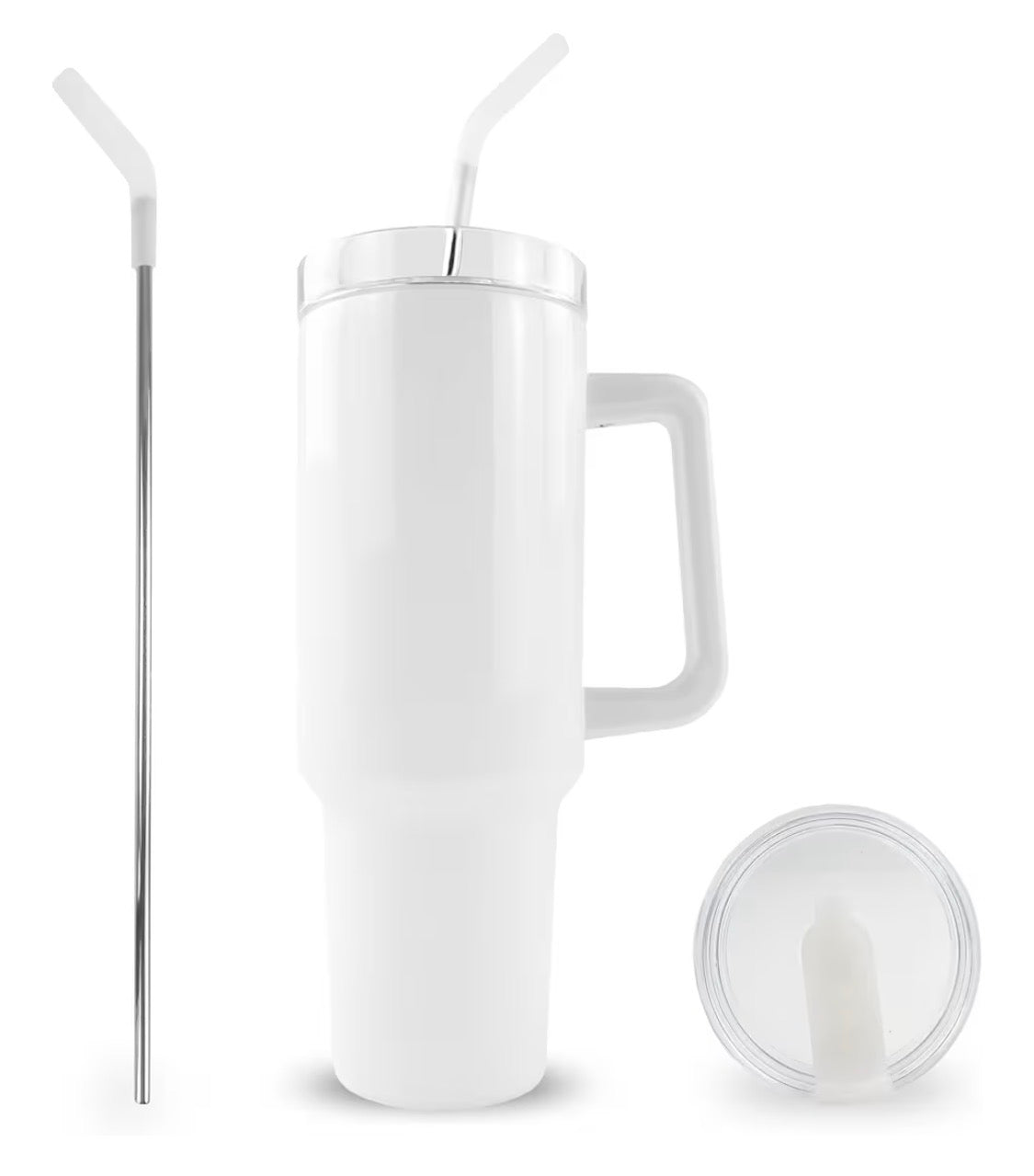 40 oz. Sublimation Tumbler with handle